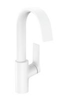 Vonios kriauklės maišytuvas Hansgrohe Vivenis 210 su pasukama išnėrimu 75032700 Baltas matinė
