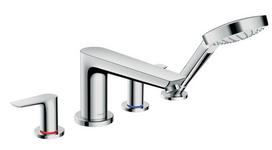 Vonios / dušo maišytuvas Hansgrohe Talis E ant vonios krašto 71748000 Chromed