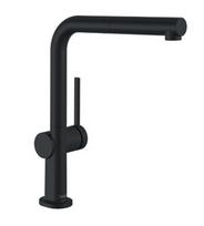 Virtuvės maišytuvas Hansgrohe Talis M54 270 EcoSmart su ištraukiama galvute 1 j. 72845670 juodas matinė