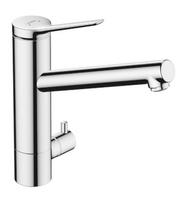 Virtuvės kranas Hansgrohe Zesis M33 200 su užsukamu vožtuvu CoolStart 1vnt 74807000 chromuotas