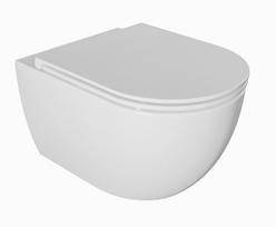 Pakabinamas klozetas Kielle Oudee Rimless su SoftClose dangčiu 30102001