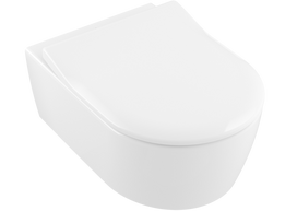 Pakabinamas tualetas Villeroy & Boch Avento Rimless su dangčiu 5656RSR1