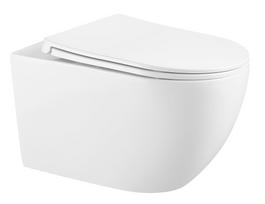 Pakabinamas klozetas Kielle Gaia Rimless su Soft Close dangčiu 30115002