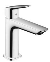 Vonios praustuvo maišytuvas Hansgrohe Logis 110 Fins su pop-up 71251000 Chromuotas