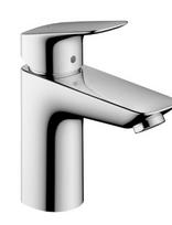 Hansgrohe Logis 100 praustuvo maišytuvas su pop-up nuotėku 71171000 chromuotas