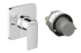 Hansgrohe Vernis Shape įmontuojamas dušo maišytuvas su įmontuojamu elementu Chromuotas 71662000
