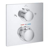 Dušo maišytuvas Grohe Allure įleidžiamas su termostatu Chromuotas 29181002