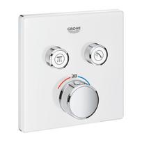 Dušo maišytuvas Grohe Grohtherm SmartControl įmontuojamas su termostatu moon white/chromas 29156LS0