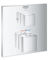 Dušo maišytuvas Grohe Grohtherm Cube įmontuojamas su termostatu chromuotas 24154000