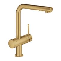 Virtuvės kriauklės maišytuvas Grohe Minta Brushed Cool Sunrise 31558GN0