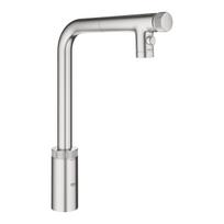 Virtuvinis kranas Grohe Minta SmartControl su jutikliu Supersteel 31889DC0