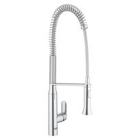 Virtuvinis kriauklės maišytuvas Grohe K7 Lankstus snapas Chromas 32950000