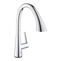 Virtuvinis maišytuvas Grohe Zedra Touch Electronic Ištraukiamas Chromuotas 30219002