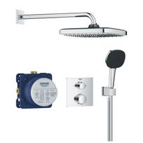 Dušo sistema Grohe Precision Thermostat Vitalio Comfort 250 įmontuojama su termostatu Chromuota 34882000