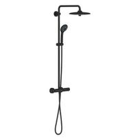 Dušo sistema Grohe Vitalio Joy System 260 su termostatu Phantom black 26403KF2