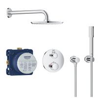 Dušų sistema Grohe Grohtherm Perfect Rainshower Cosmopolitan 210 Įmontuojama Chromuota 34732000
