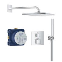 Dušo sistema Grohe Precision Cube + Vitalio Rain Mono 310 Cube chromuota 34879000
