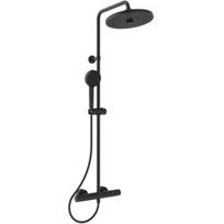 Dušo sistema Ideal Standard Ceratherm T25+ su termostatu Juoda matinė A7210XG