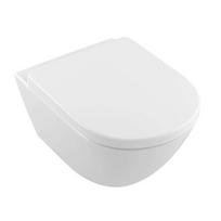 Pakabinamas tualeto dubuo Villeroy & Boch Subway 2.0 DirectFlush, CeramicPlus, Rimfree be dangčio baltas 4609R0R1