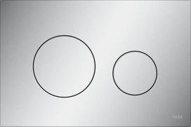 Mygtukas įmontuojamai rėmui TECEloop Matinis chromas 9240922