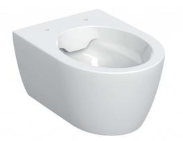 Pakabinamas klozetas Geberit iCon Rimfree be dangčio, baltas 502.380.00.1