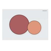 Mygtukas įmontuojamam rėmui Geberit Sigma01 Tamsiai raudona/oranžinė/balta 115.770.FY.5