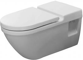 Pakabinamas tualetas Duravit Starck 3, be dangčio, baltas