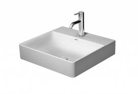 Vonios kambario praustuvas Duravit DuraSquare WonderGliss, DuraCeram® 50x47 cm, baltas