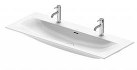 Vonios praustuvas Duravit Viu WonderGliss Dvigubas 123x49 cm, baltas