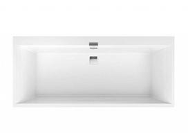 Vonia Villeroy & Boch Architectura Squaro Edge 12, 190x90 cm, Quaryl® (lietas marmuras), balta UBQ190SQE2DV-01