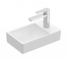 Villeroy & Boch Avento vonios praustuvas 36x22x41 cm su CeramicPlus danga, baltas 43003LR1