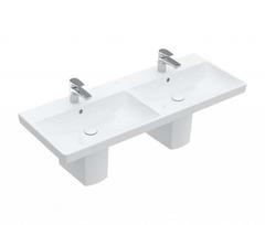 Villeroy & Boch Avento vonios praustuvas 120x47 cm, dvigubas, baltas 4A23CK01
