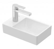 Villeroy & Boch Avento vonios praustuvas 36x22 cm, kairė pusė, balta 43003R01