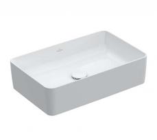 Vonios kriauklė Villeroy & Boch Collaro 2.0, 56x36cm, TitanCeram keramika su CeramicPlus danga, Ant paviršiaus, Balta 4A2056R1