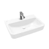Vonios kriauklė Villeroy & Boch O.novo 65x46cm, Ant Paviršiaus, balta 4A41KL01