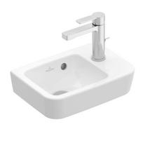 Vonios kriauklė Villeroy & Boch O.novo Compact 36x25cm, Dešinė pusė, Balta 43433601