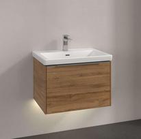 Vonios spintelė Villeroy & Boch Subway 3.0, 62x43x48 cm, Kansas Oak C575L0RH