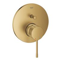 Dušo maišytuvas Grohe Essence potinkinis 2 krypčių brushed cool sunrise, 24167GN1