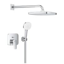 Dušo sistema GROHE Cubeo Tempesta 250 įmontuojama Chromas 1053360000