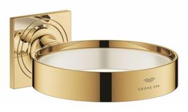Stiklo laikiklis / Muilo indas Grohe Allure Cool Sunrise 40963GL1