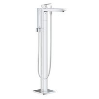 Vonios/dušo maišytuvas Grohe Eurocube grindinis, StarLight® danga, chromuotas 23672001