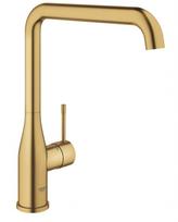 Virtuvinis kriauklės maišytuvas GROHE Essence PVD apdaila brushed cool sunrise 30269GN0