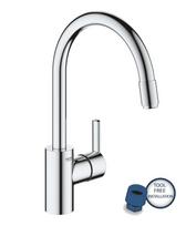 Virtuvinis maišytuvas Grohe Feel su ištraukiama galvute, StarLight® apdaila, chromuotas 32671002