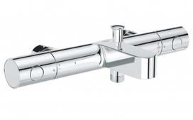 Vonios/dušo maišytuvas GROHE Grohtherm 800 Cosmopolitan su termostatu StarLight apdaila chromuotas 29508KF0