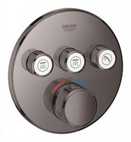 Dušo maišytuvas GROHE Grohtherm SmartControl su termostatu Įmontuojamas, SmartControl, Long-Life apdaila Hard Graphite 29121A00