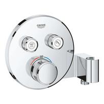 Dušo maišytuvas GROHE Grohtherm SmartControl termostatinis įmontuojamas su dušo laikikliu Long-Life apdaila chromuotas 29120000