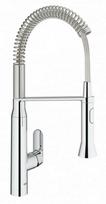 Virtuvės maišytuvas Grohe K7 su lanksčiu snapu, StarLight apdaila, SpeedClean srovė, chromuotas 31379000
