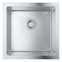 Virtuvinė GROHE K700 plautuvė 46x46 cm StarLight satininis paviršius, Whisper izoliacija, poliruotas nerūdijantis plienas 31578SD1