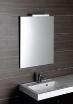 Vonios kambario veidrodis Aqualine 60x80 cm, su nuolydžiu 22496