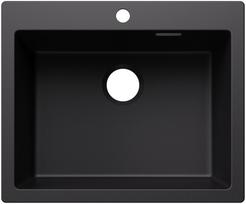 Virtuvės kriauklė BLANCO PLEON 6 SILG Black O.ZUB O.AF WFS SILGRANIT™, juoda 527770